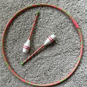 AMERICAN GIRL Gymnastic Accessories (hula hoop, batons)